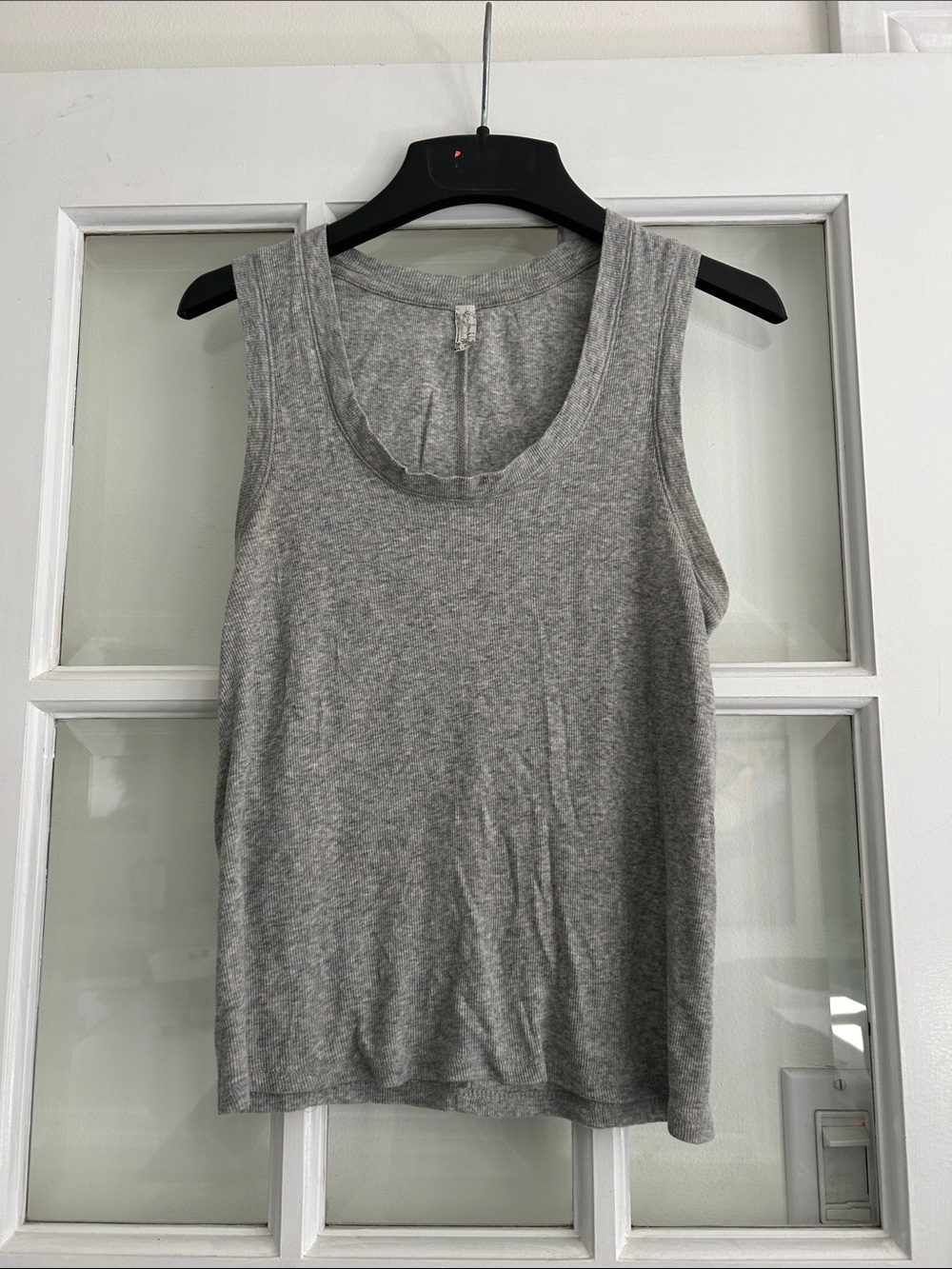 Free people Women's Grey Scoop Neck Tank Top